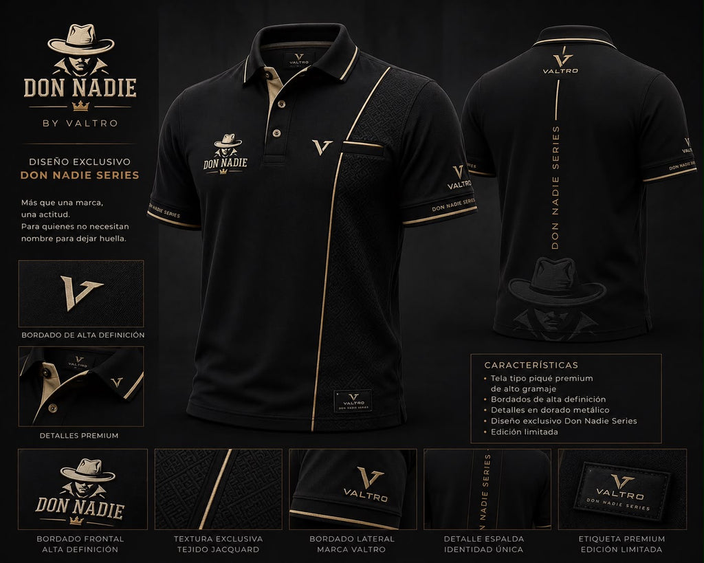Camisa “Don Nadie Series CDN1”