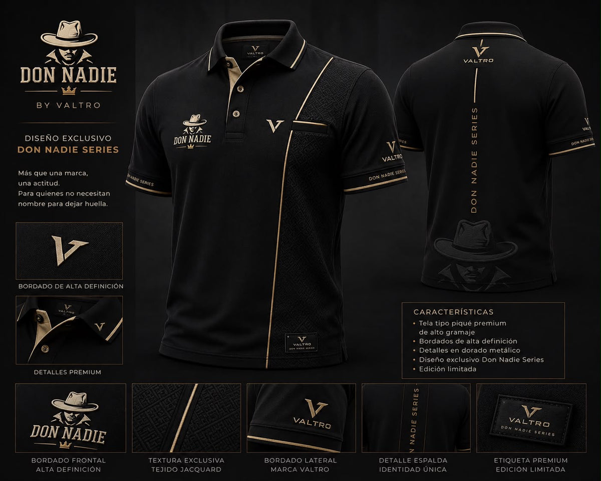 Camisa “Don Nadie Series CDN1”