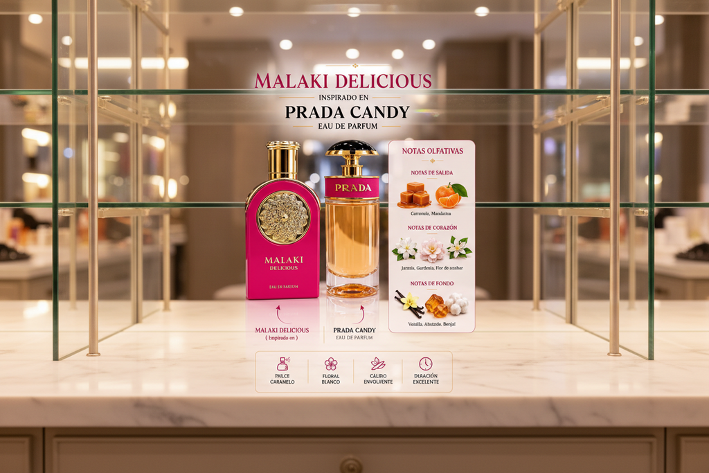 Perfume Malaky delicious árabe