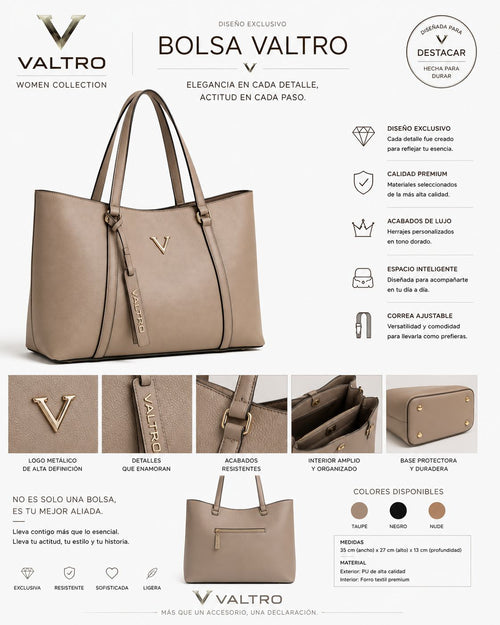 Bolsa para mujer Valtro “Tote 01”