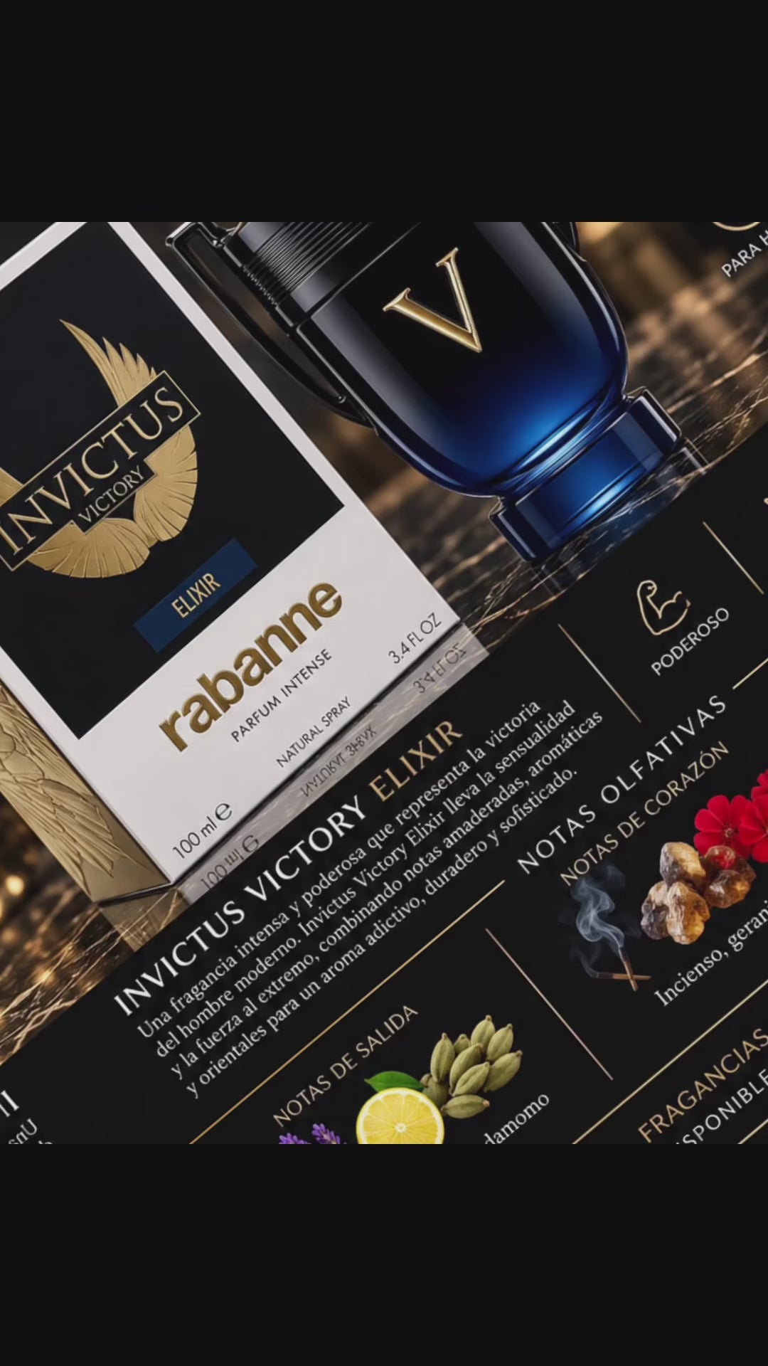 Perfume pavo rabanne invictus Victory